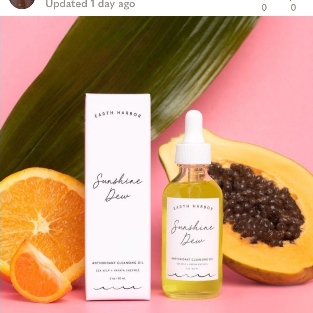 EARTH HARBOR Sunshine Dew Antioxidant Cleaning Oil